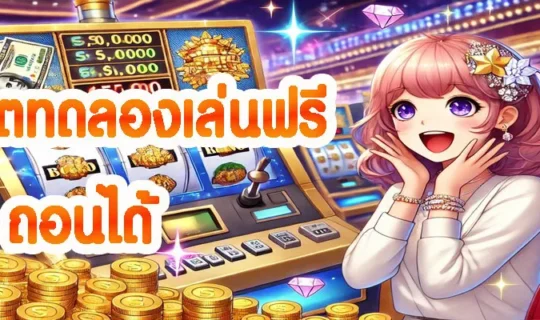 สล็อตทดลองเล่นฟรี ถอนได้
