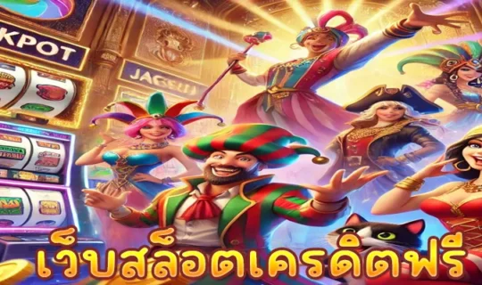 เว็บสล็อตเครดิตฟรี