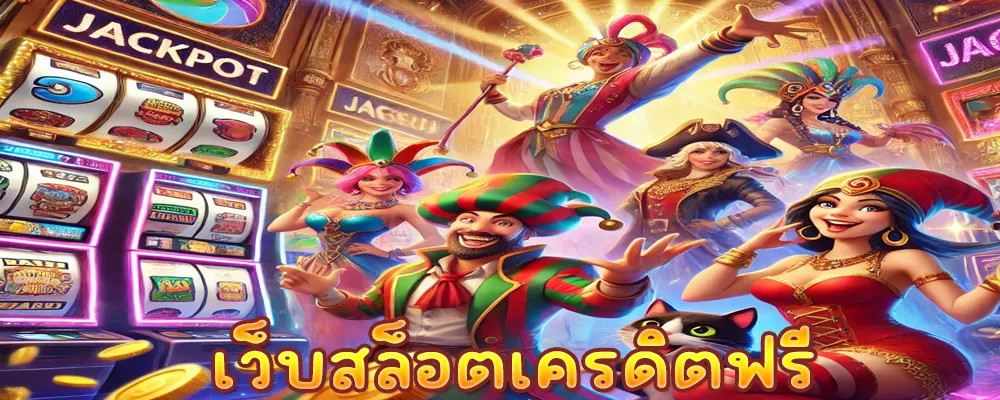 เว็บสล็อตเครดิตฟรี