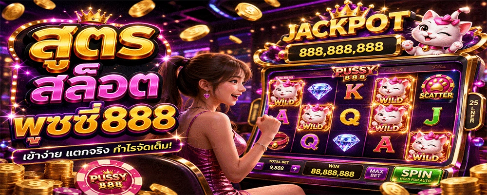 สูตร สล็อต พุซซี่888
